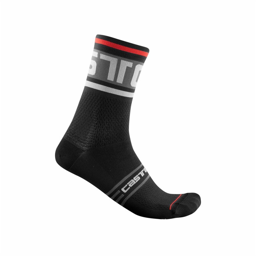 Black Men Castelli PROLOGO 15 Socks | 087ISORXM