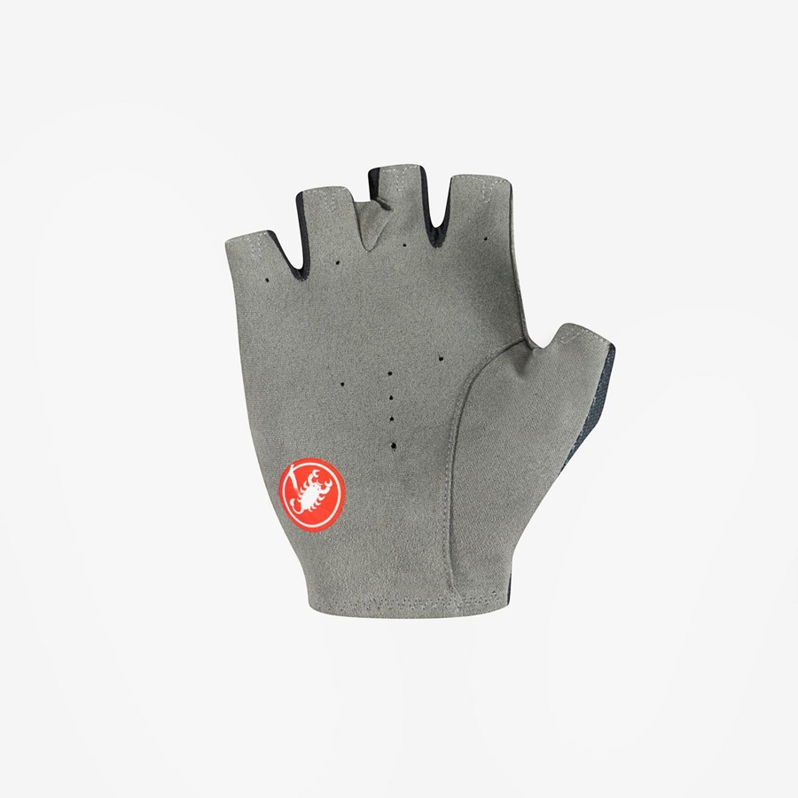 Black Men Castelli SUPERLEGGERA SUMMER. Gloves | 728ECTNZH