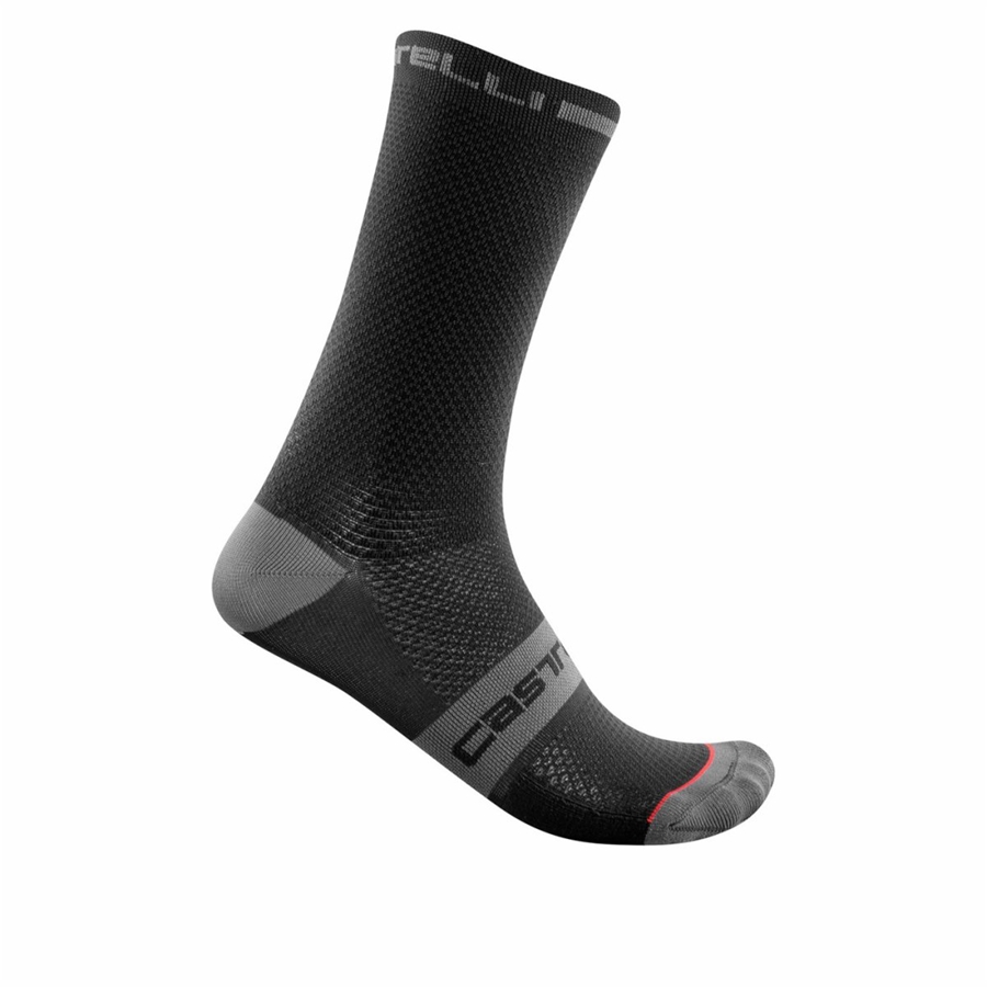 Black Men Castelli SUPERLEGGERA T 18 Socks | 230YBUWJL