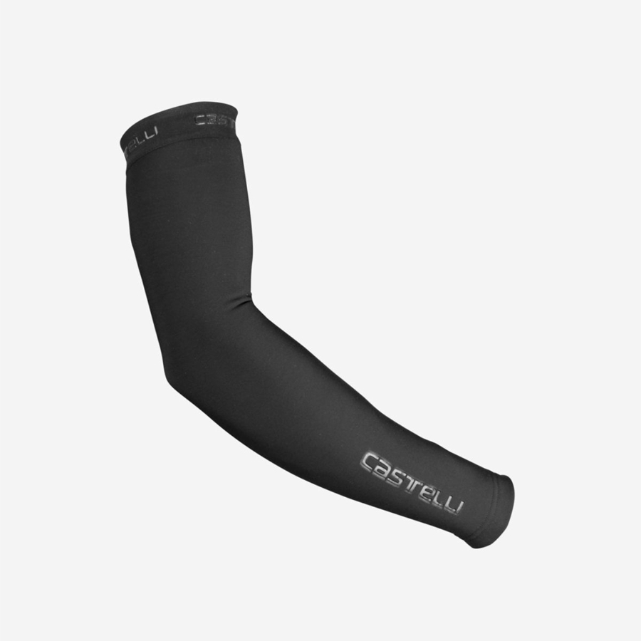 Black Men Castelli THERMOFLEX 2 Arm Warmer | 128QPUHKT