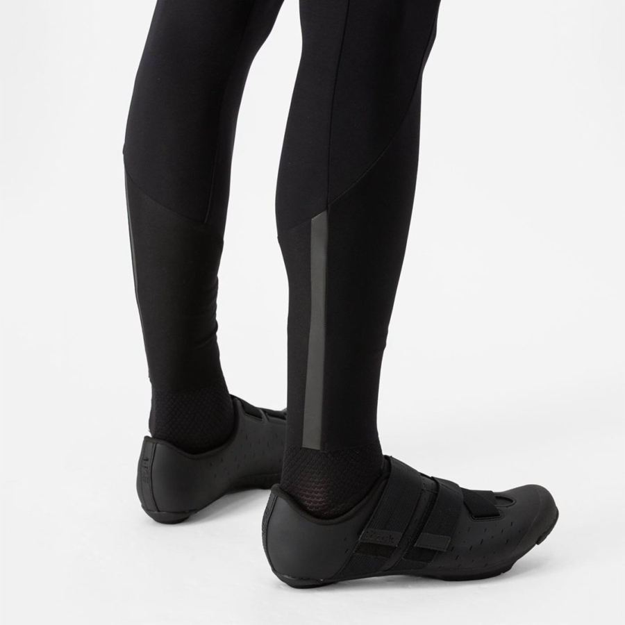 Black Men Castelli UNLIMITED TRAIL Bib Tights | 624UGIQEA