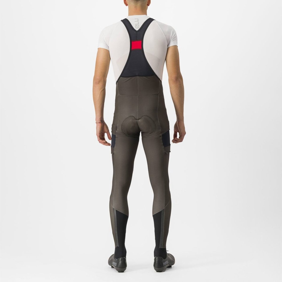 Black Men Castelli UNLIMITED TRAIL Bib Tights | 358FQVIXW