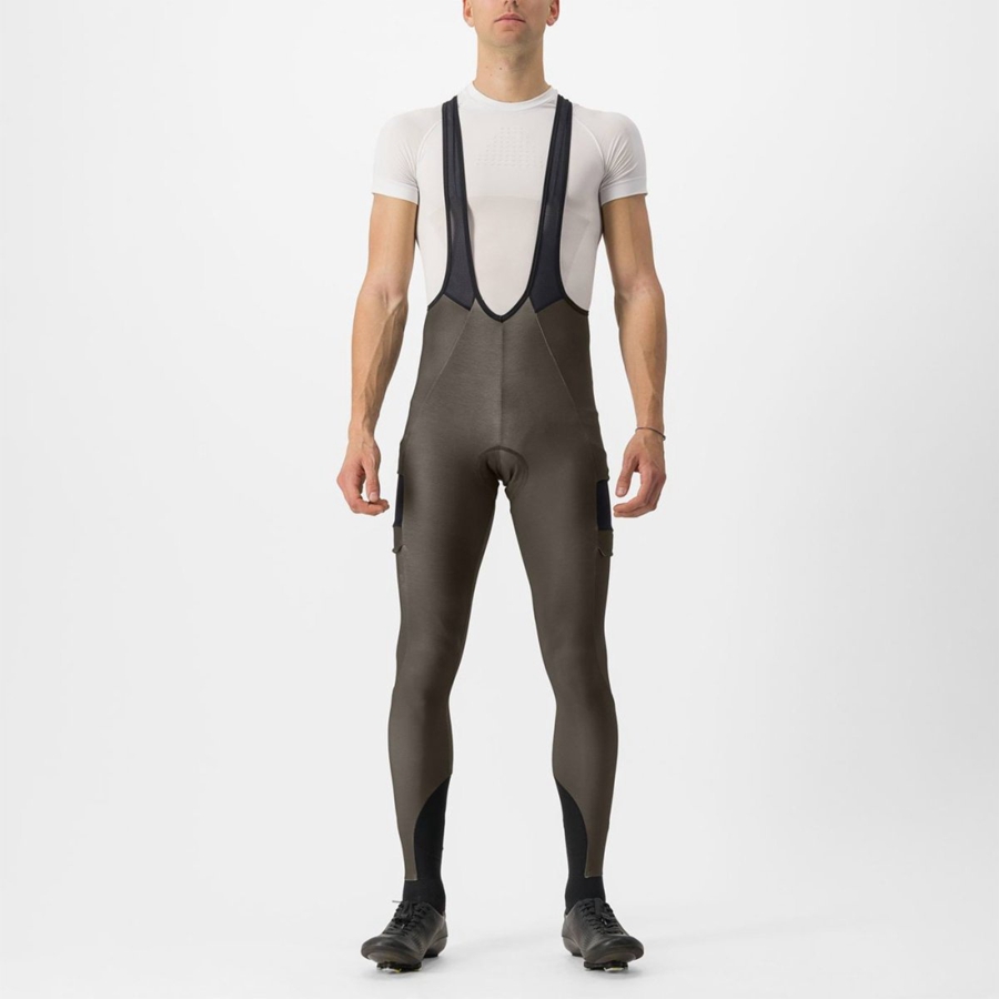 Black Men Castelli UNLIMITED TRAIL Bib Tights | 358FQVIXW