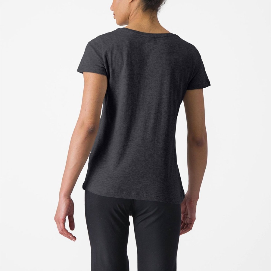 Black Women Castelli CASTELLI CLASSICO W TEE Casual | 345UEWTQI