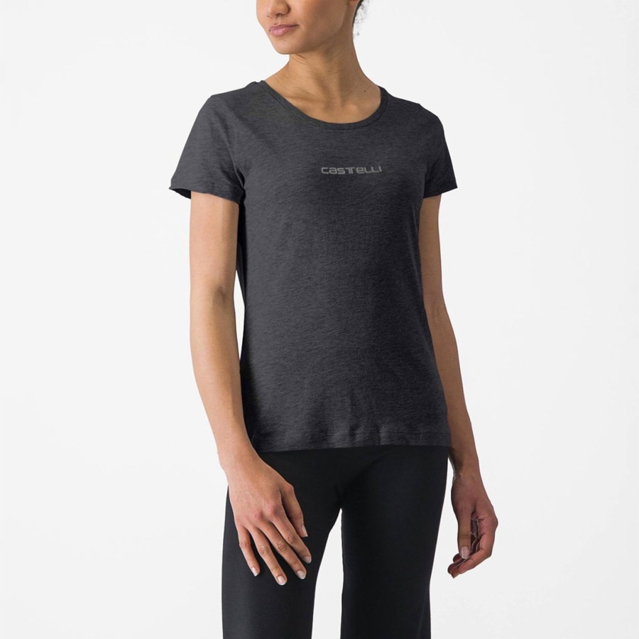 Black Women Castelli CASTELLI CLASSICO W TEE Casual | 345UEWTQI