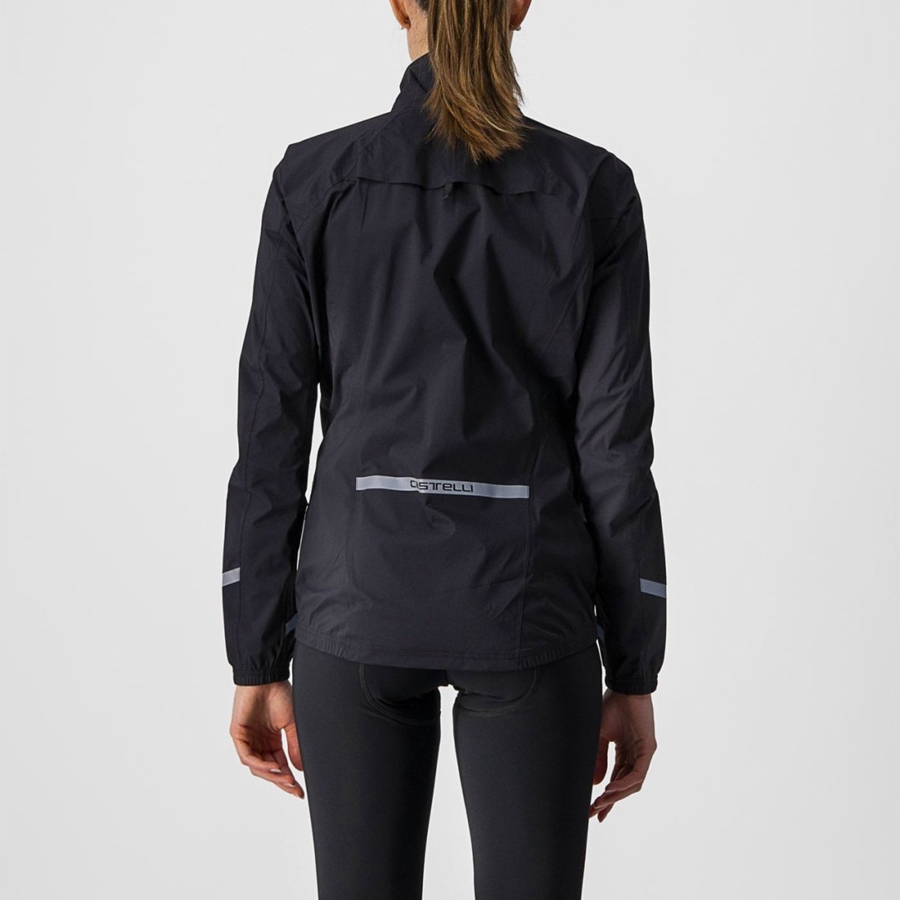 Black Women Castelli EMERGENCY 2 W RAIN Protection | 246ECBSXY