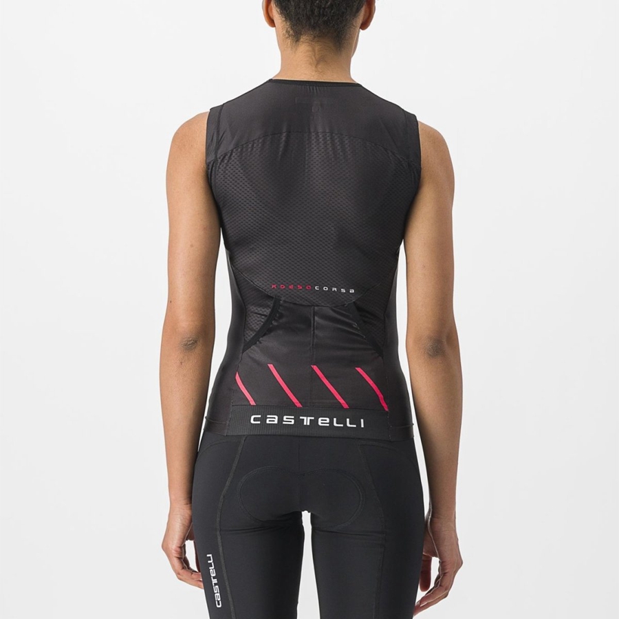 Black Women Castelli FREE 2 W TRI SINGLET Suits | 652UWJIGZ