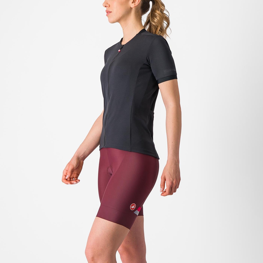 Black Women Castelli LIBERA Jersey | 961KGPUOY