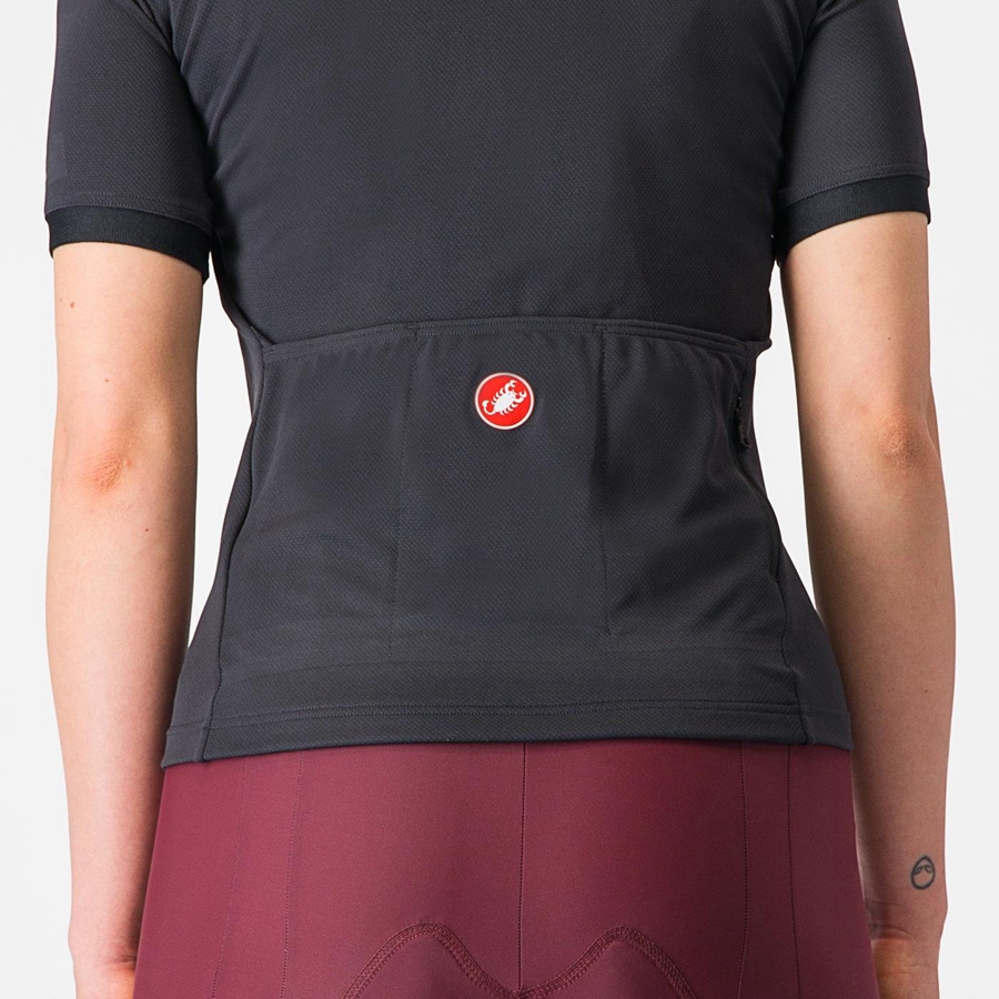 Black Women Castelli LIBERA Jersey | 961KGPUOY