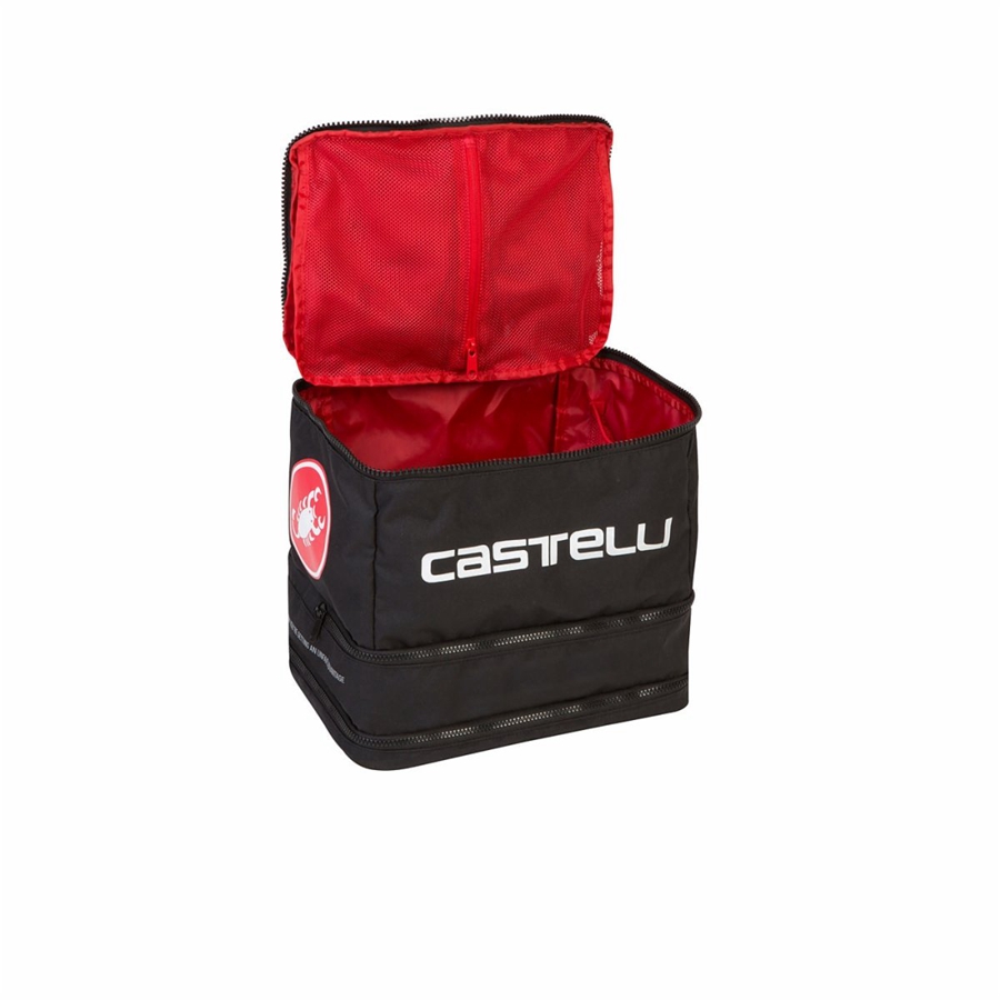 Black Women Castelli RACE RAIN Bags | 736XRCSTW