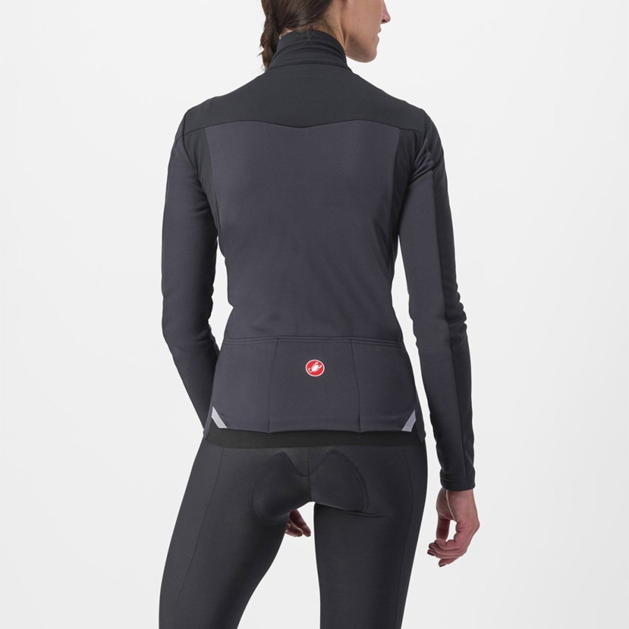 Black Women Castelli TRANSITION 2 W Jackets | 908RMFJLS