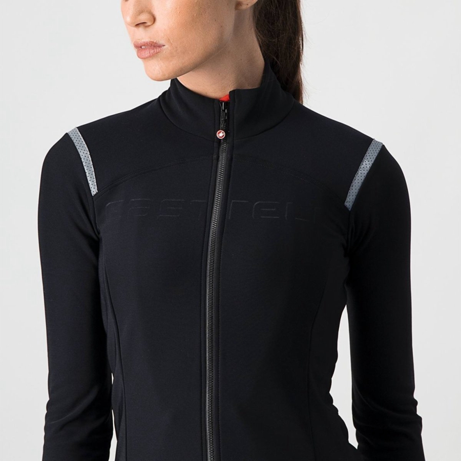 Black Women Castelli TUTTO NANO RoS W Jersey | 704IFXUSQ