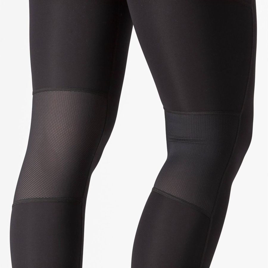 Black Women Castelli UNLIMITED TRAIL W Leggings | 265VSKDWZ