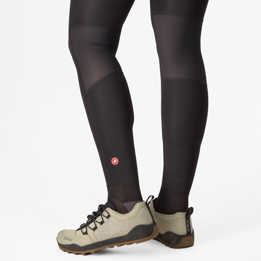 Black Women Castelli UNLIMITED TRAIL W Leggings | 265VSKDWZ