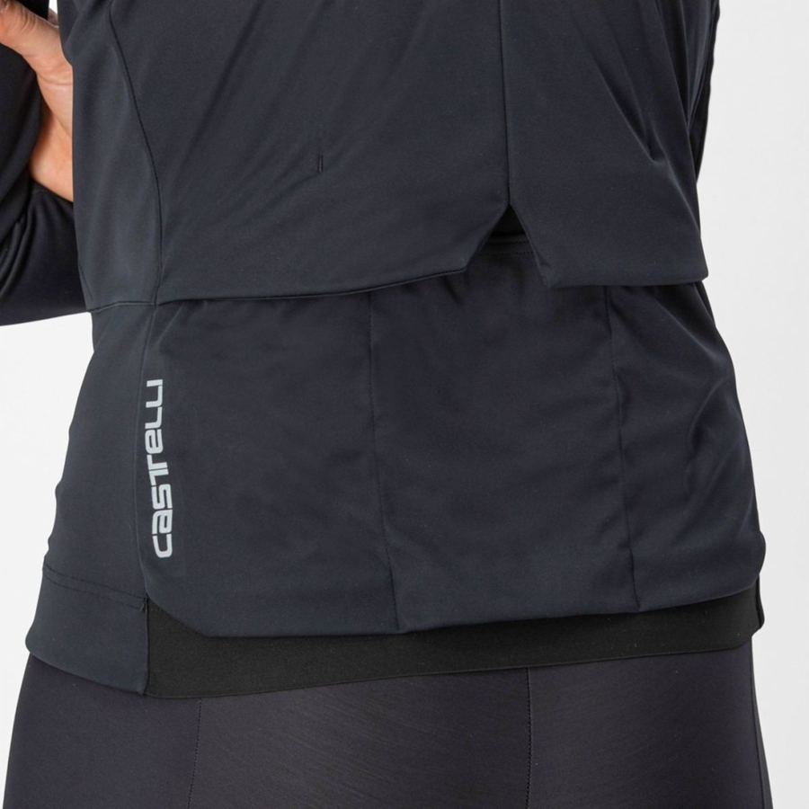 Black Women Castelli VENTO TRAIL Jackets | 710NFXDBW