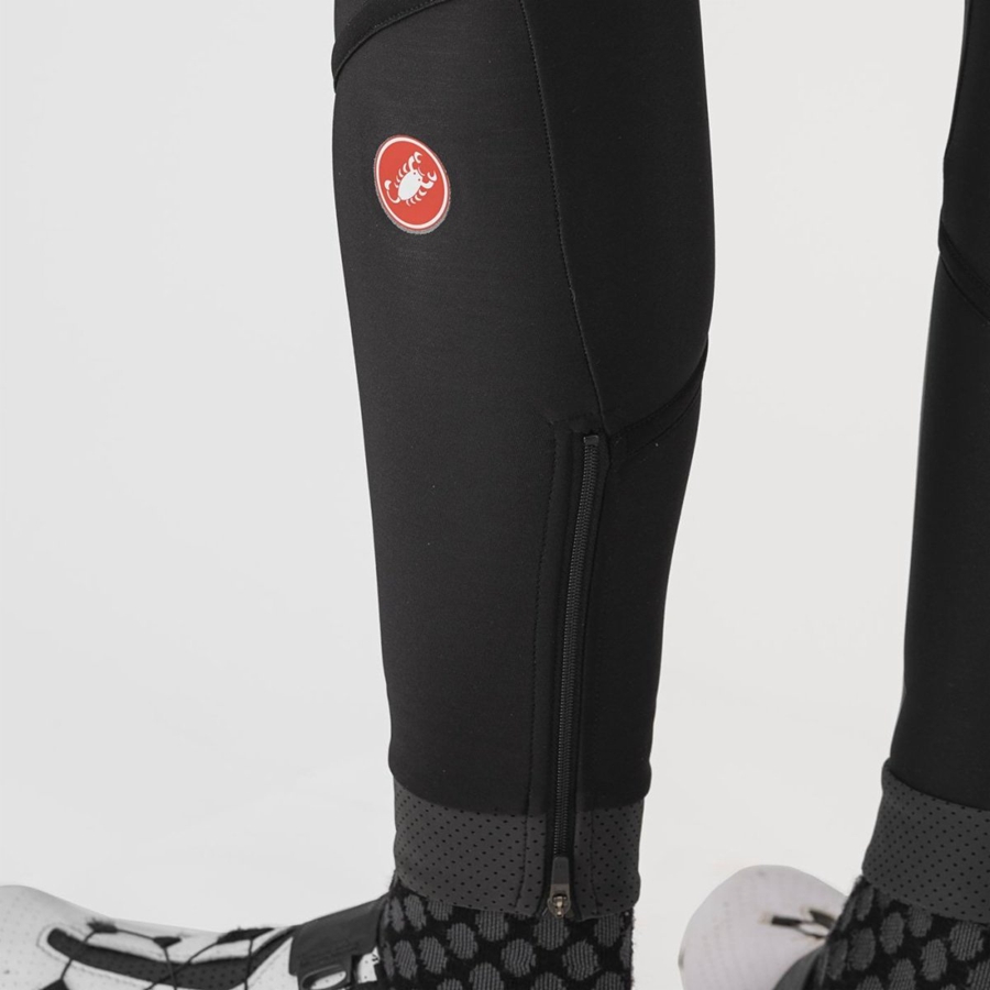 Black / Black Women Castelli VELOCISSIMA DT Bib Tights | 930INRDFA