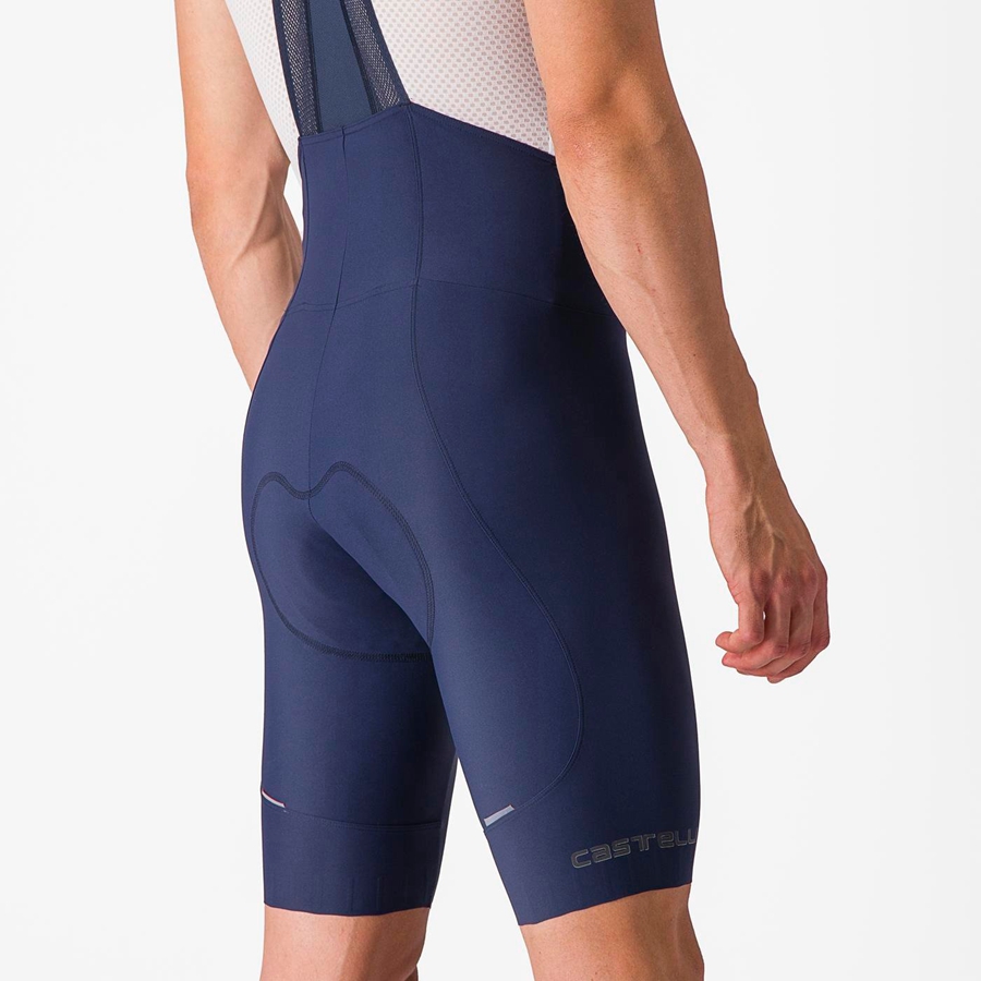 Blue Men Castelli ESPRESSO Bib Shorts | 954JVCYKS