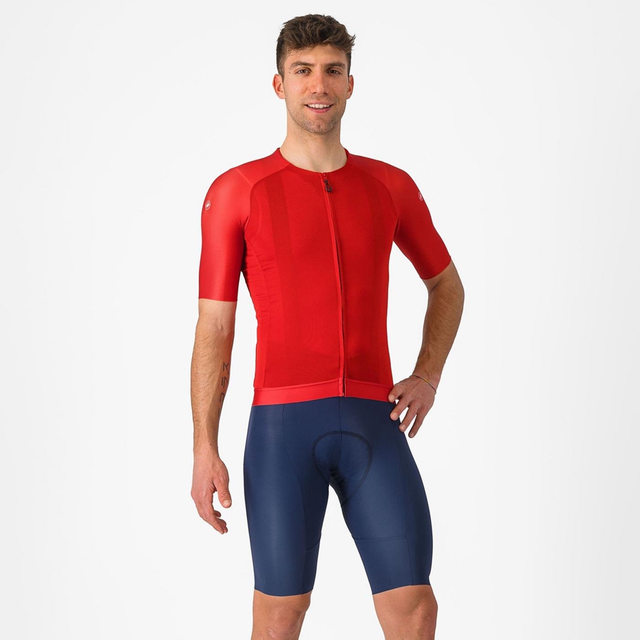 Blue Men Castelli FREE AERO RC Bib Shorts | 401XAWTFD