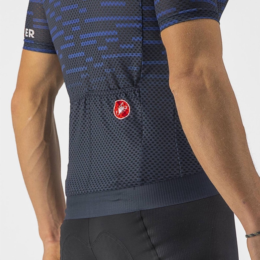 Blue Men Castelli INSIDER Jersey | 394WSLCNM