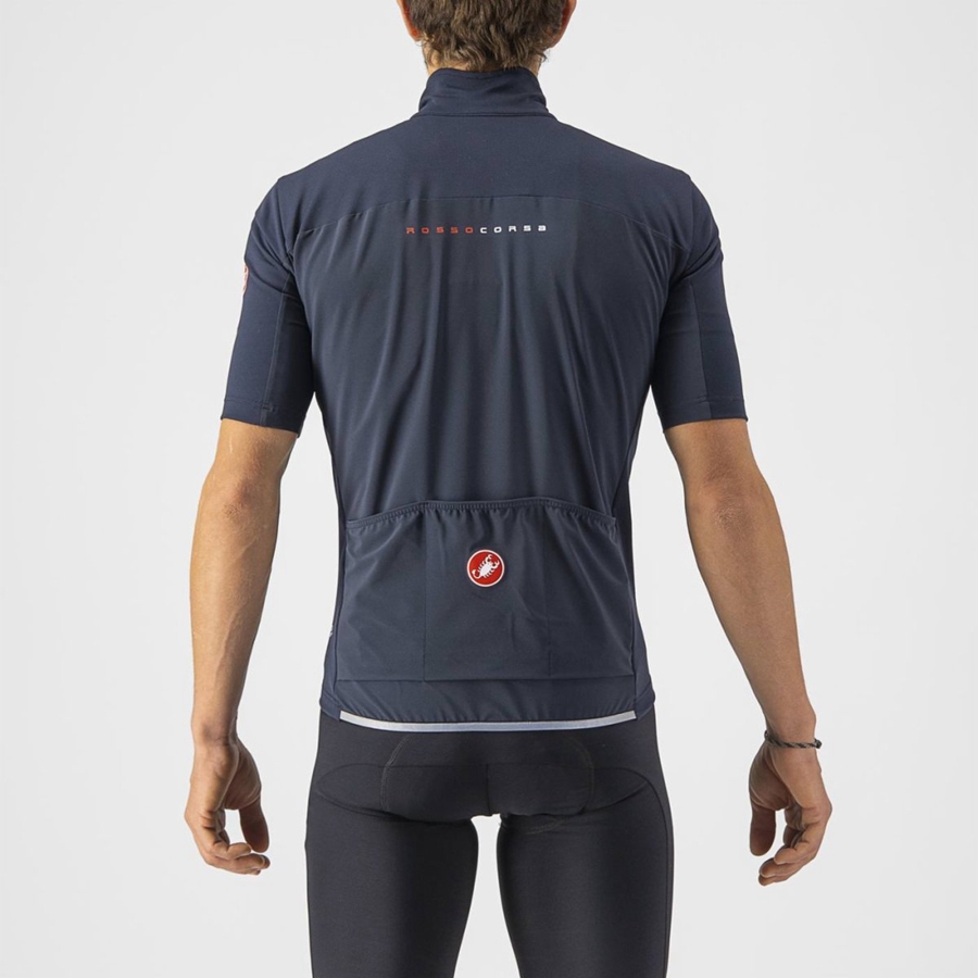 Blue Men Castelli PERFETTO RoS 2 WIND Jackets | 127QBGSTL