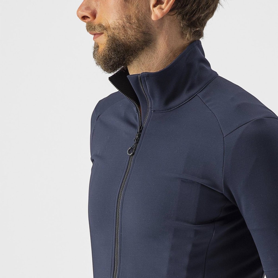 Blue Men Castelli PERFETTO RoS 2 WIND Jackets | 127QBGSTL