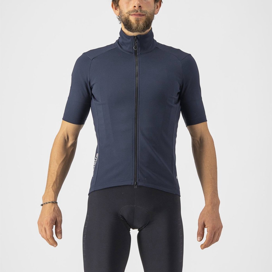 Blue Men Castelli PERFETTO RoS 2 WIND Jackets | 127QBGSTL