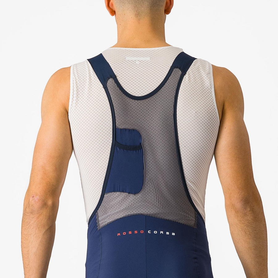 Blue Men Castelli SUPERLEGGERA Bib Shorts | 569MXFDQJ