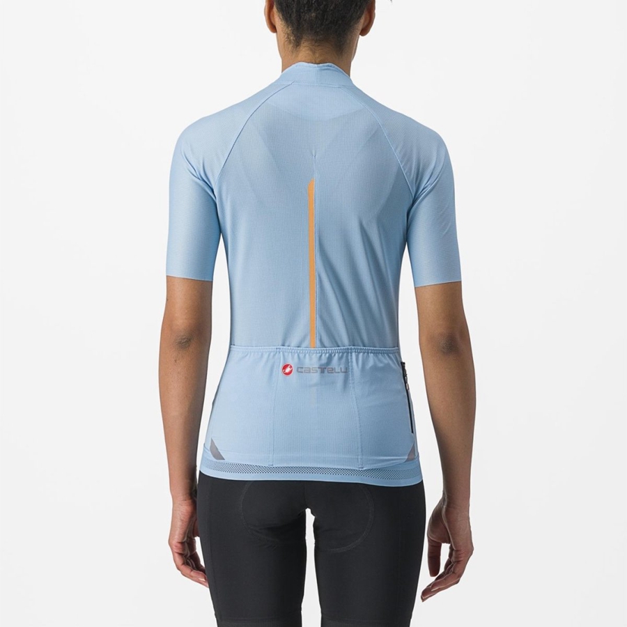 Blue Women Castelli ENDURANCE W Jersey | 538GZOUEJ