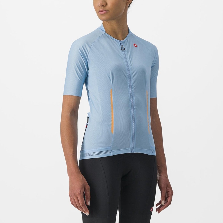 Blue Women Castelli ENDURANCE W Jersey | 538GZOUEJ