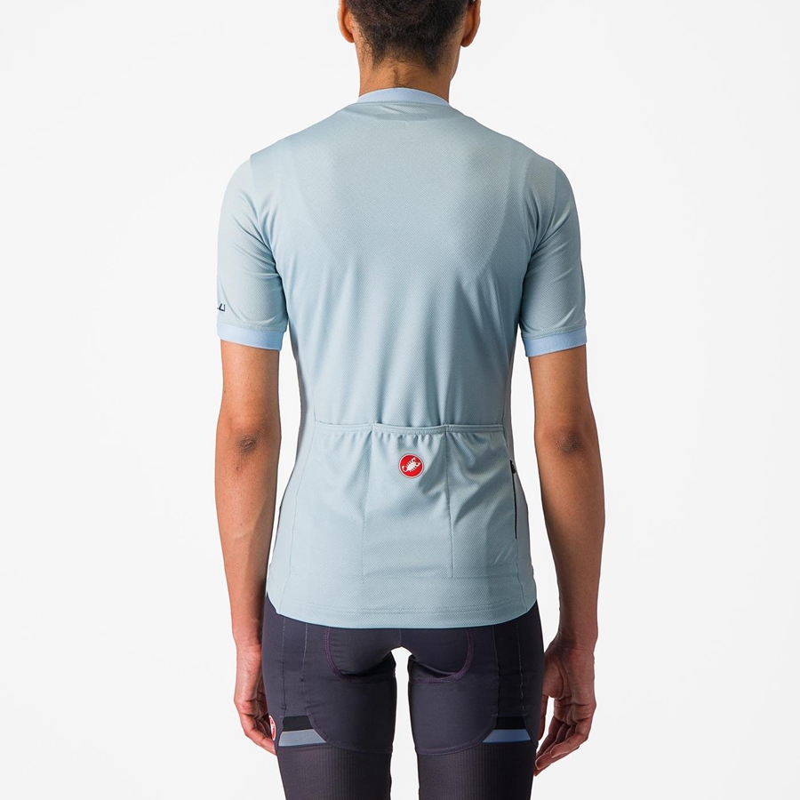 Blue Women Castelli LIBERA Jersey | 083CRYVHD