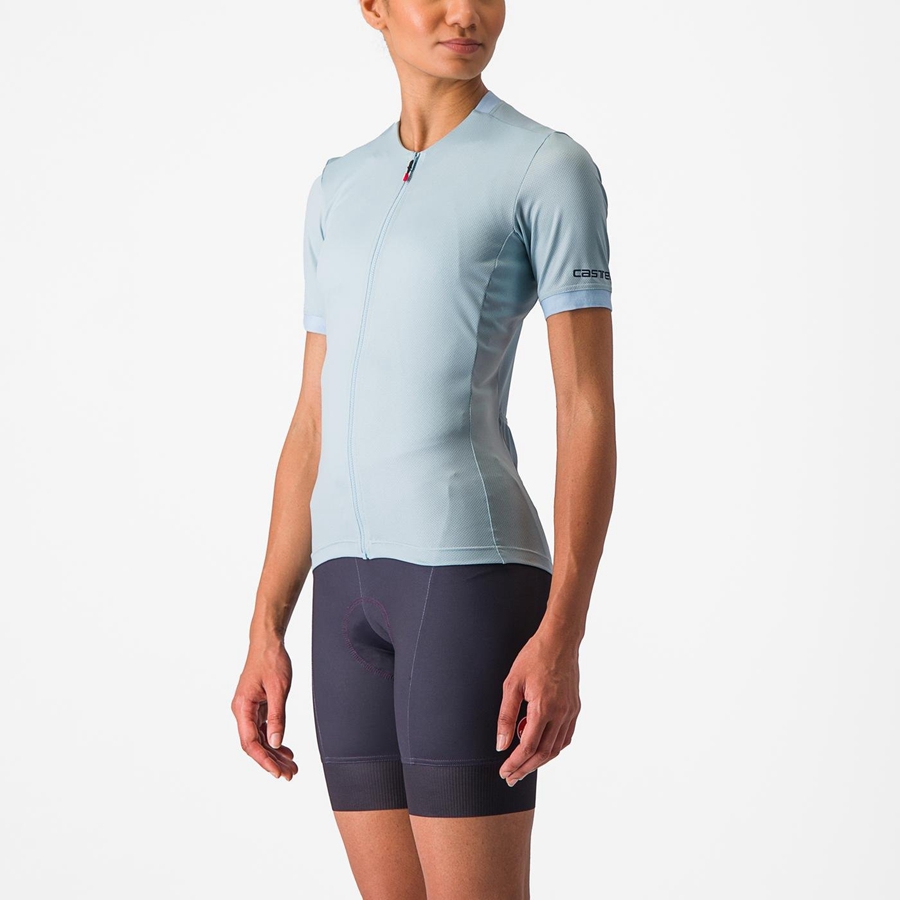 Blue Women Castelli LIBERA Jersey | 083CRYVHD