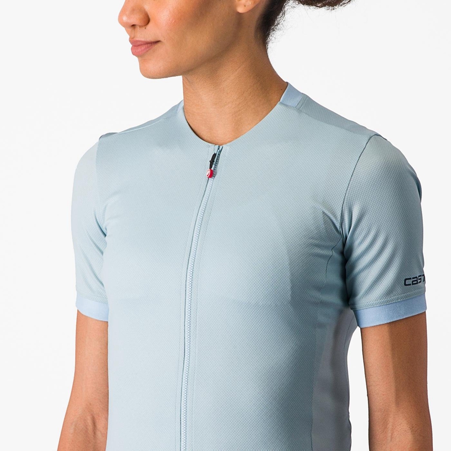 Blue Women Castelli LIBERA Jersey | 083CRYVHD