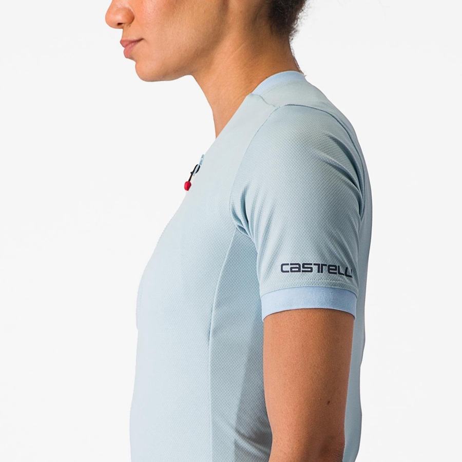 Blue Women Castelli LIBERA Jersey | 083CRYVHD