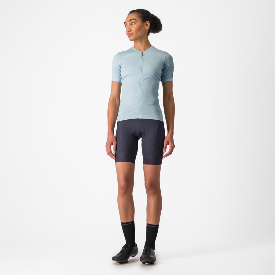 Blue Women Castelli LIBERA Jersey | 083CRYVHD