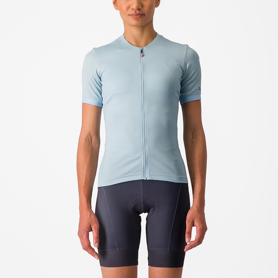 Blue Women Castelli LIBERA Jersey | 083CRYVHD