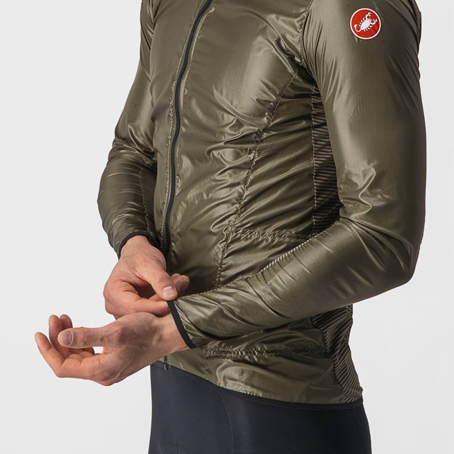 Brown Men Castelli ARIA SHELL Protection | 531CPNHMK