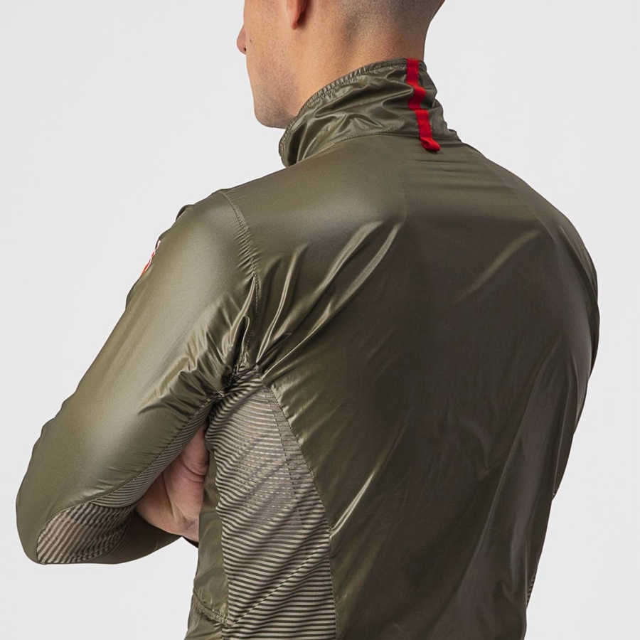 Brown Men Castelli ARIA SHELL Protection | 531CPNHMK