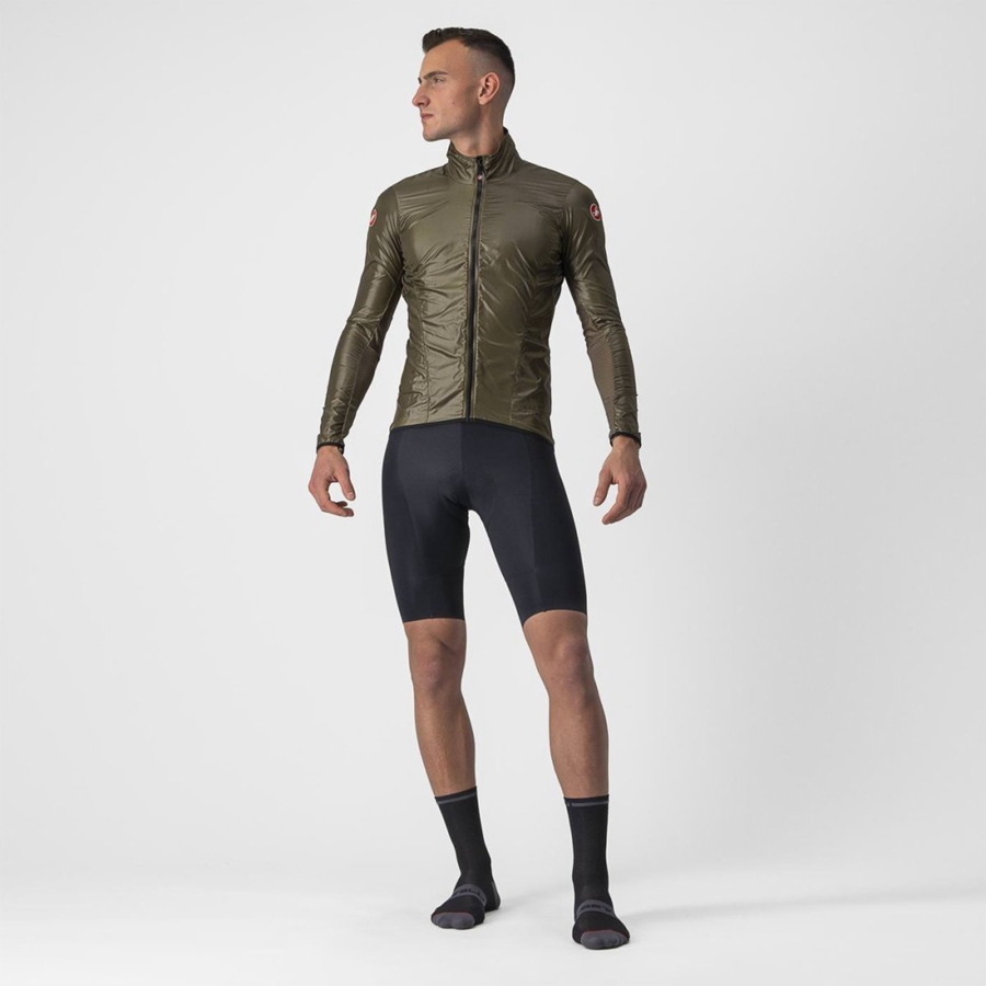 Brown Men Castelli ARIA SHELL Protection | 531CPNHMK