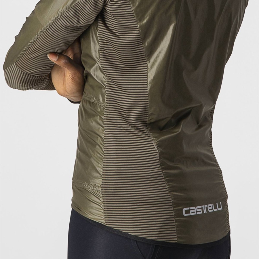 Brown Women Castelli ARIA SHELL W Protection | 693NLQEIS