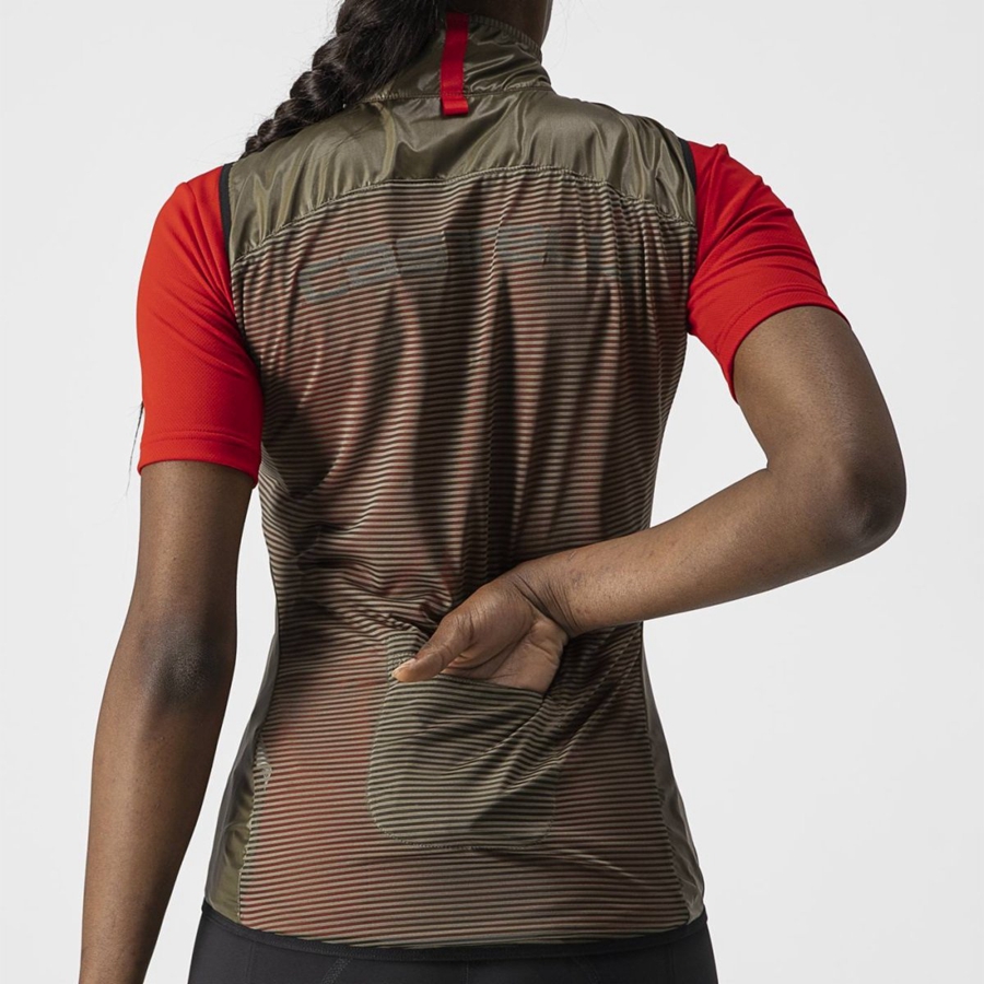 Brown Women Castelli ARIA W Vest | 237MZXSWQ