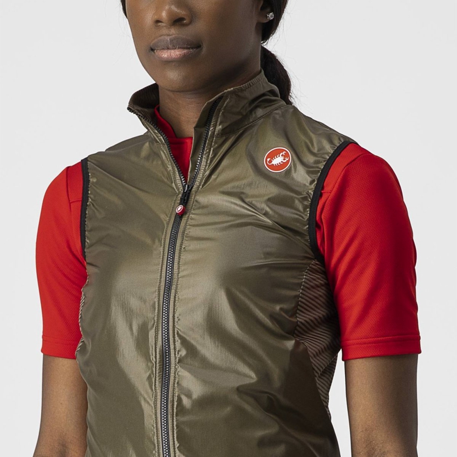 Brown Women Castelli ARIA W Vest | 237MZXSWQ