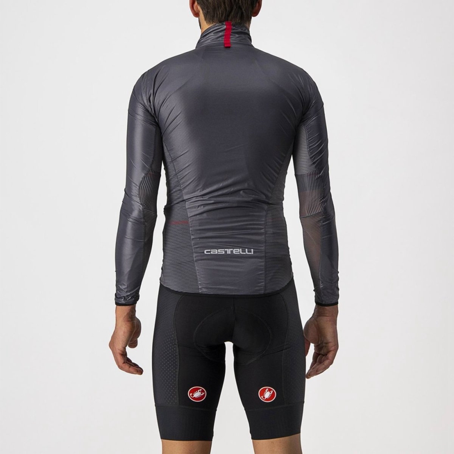 Dark Grey Men Castelli ARIA SHELL Protection | 820JWPFUY