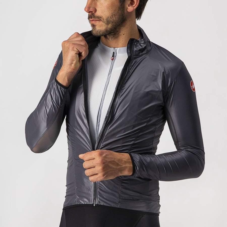 Dark Grey Men Castelli ARIA SHELL Protection | 820JWPFUY