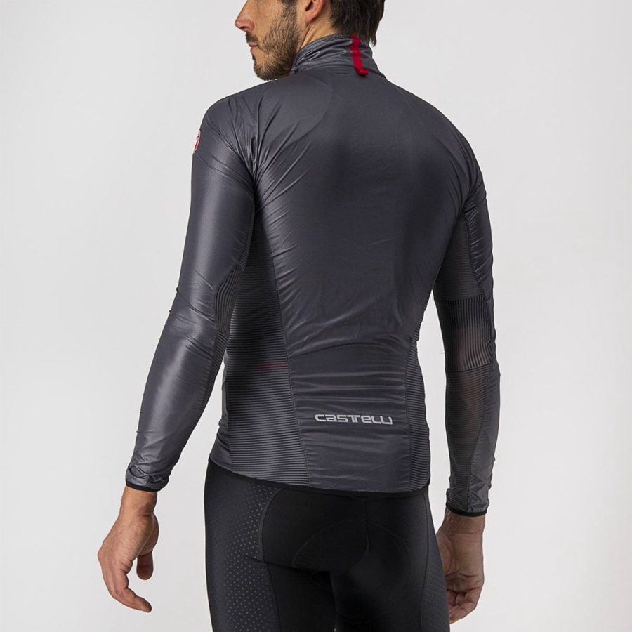 Dark Grey Men Castelli ARIA SHELL Protection | 820JWPFUY