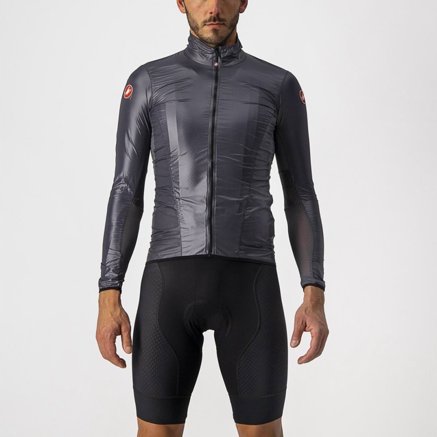 Dark Grey Men Castelli ARIA SHELL Protection | 820JWPFUY