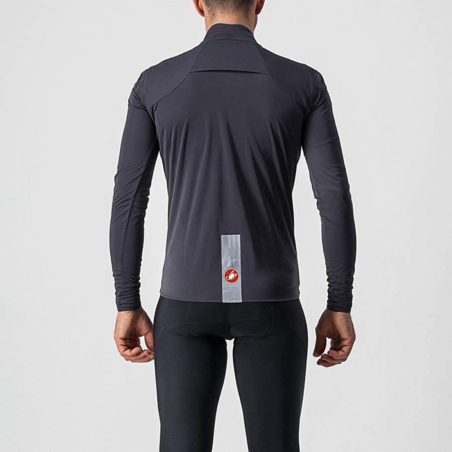 Dark Grey Men Castelli GOCCIA Protection | 675NPQJLW