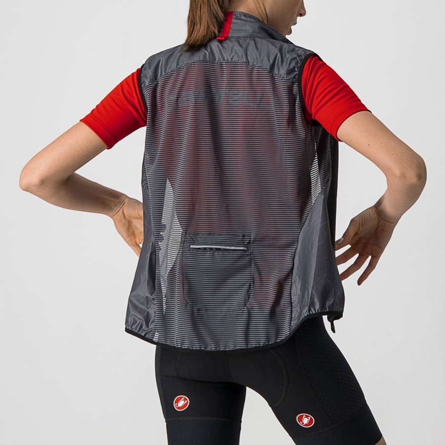 Dark Grey Women Castelli ARIA W Vest | 435LJSCUP