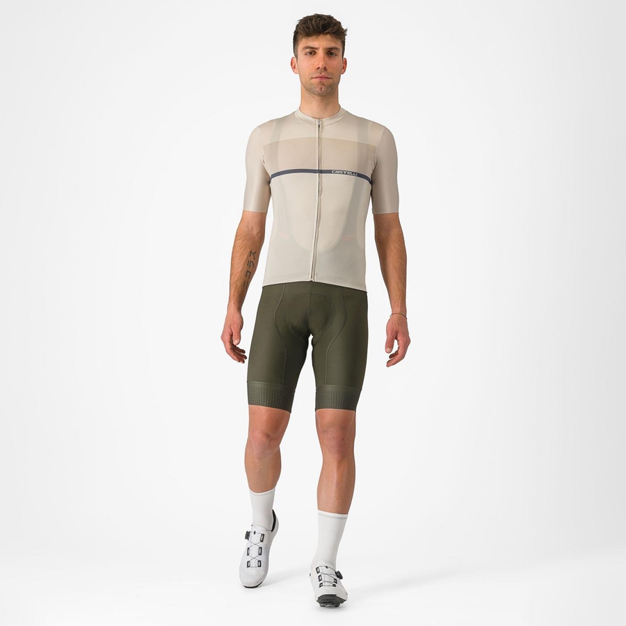 Deep Green Men Castelli COMPETIZIONE Bib Shorts | 068JGYZHO