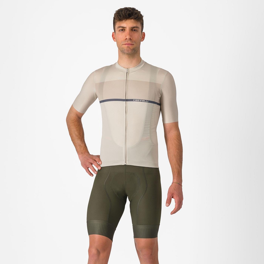 Deep Green Men Castelli COMPETIZIONE Bib Shorts | 068JGYZHO