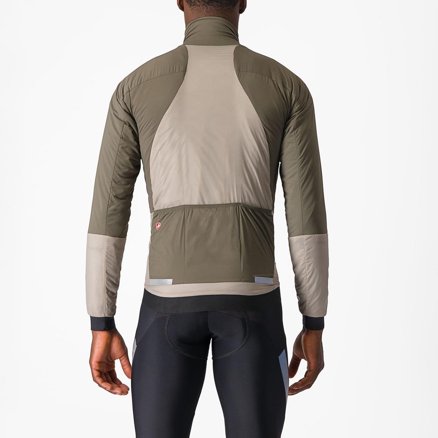 Green Men Castelli FLY THERMAL Jackets | 679FCLKOZ